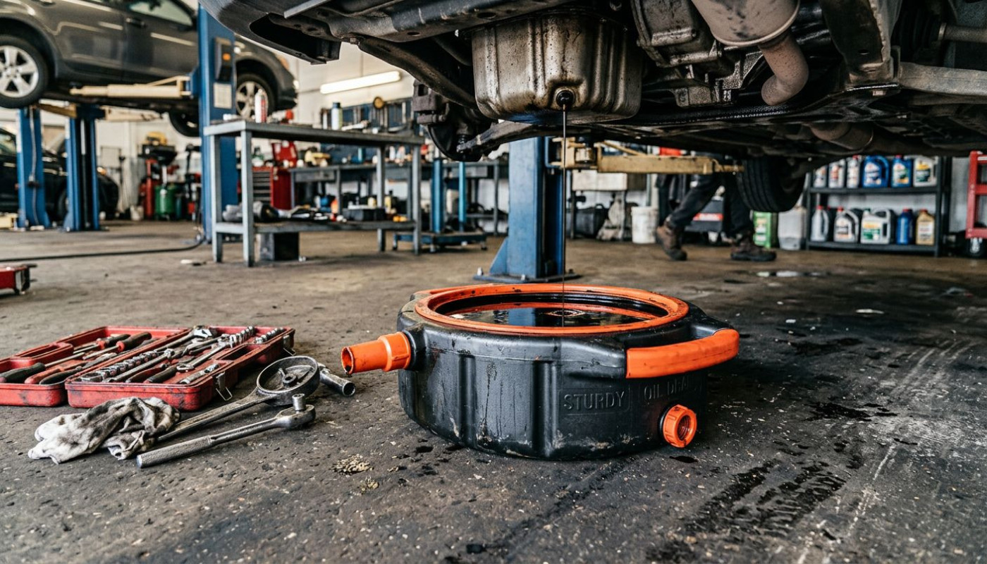 Choisir la meilleure cuve à huile de vidange pour ateliers professionnels
